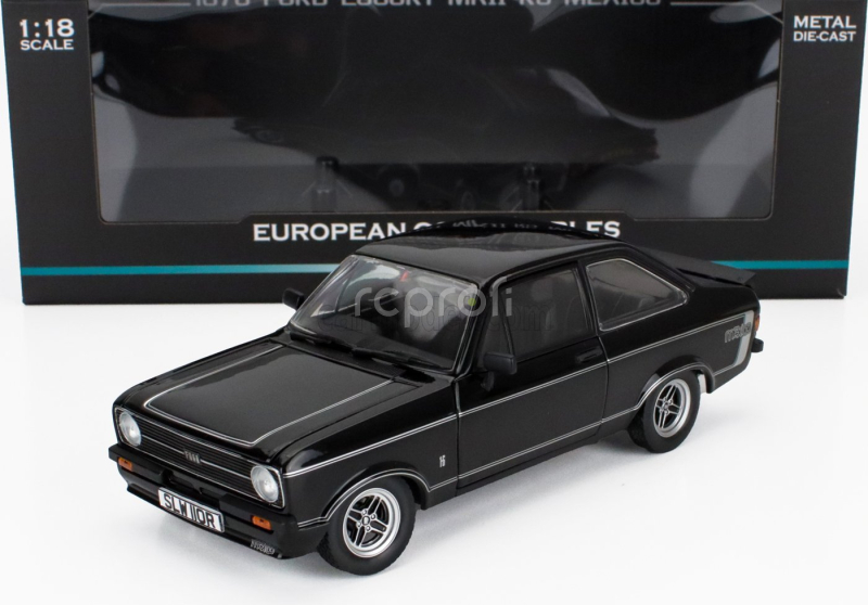 Sun-star Ford england Escort Mkii Rs Mexico Rhd 1976 1:18 Nera
