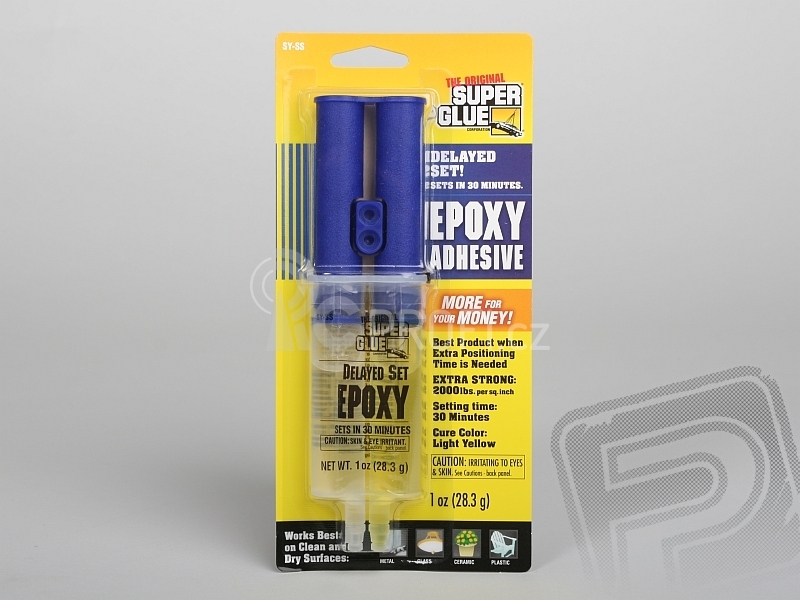 Super Glue EPOXY 30min 28,3g (1oz) 30min. epoxy v dávkovači