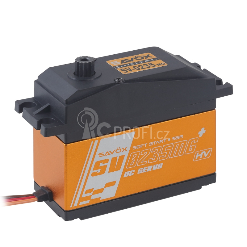 SV-0235MG+ HiVOLT Digitální servo (35kg-0,15s/60°)
