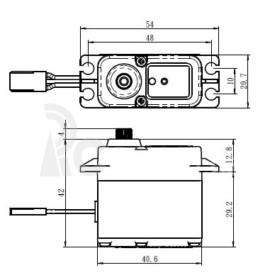 SW-1211SG WATERPROOF Digitální servo