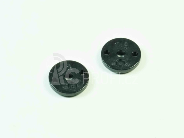 SWORKz 1/10 PRO pístky olejových tlumičů 1.7mm x2, 2 ks.