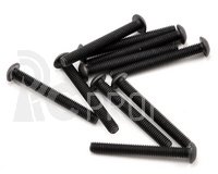 SWORKz ocelový Inbusový šroub s čočkovitou hlavou, M3x25mm, 10 ks.