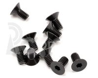 SWORKz ocelový Inbusový šroub s zápustnou hlavou, M4x8mm, 10 ks.