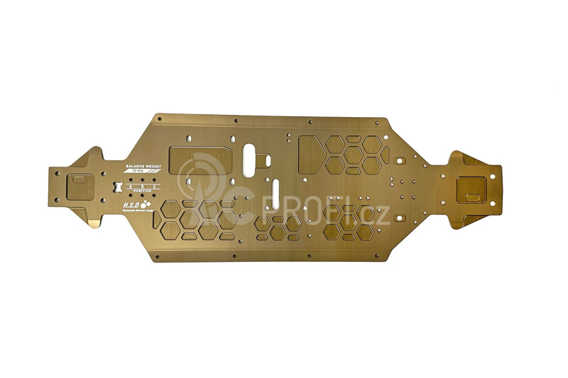 SWORKz T7075 hliníkové šasi, lehké, S35-4E EVO, Elektro