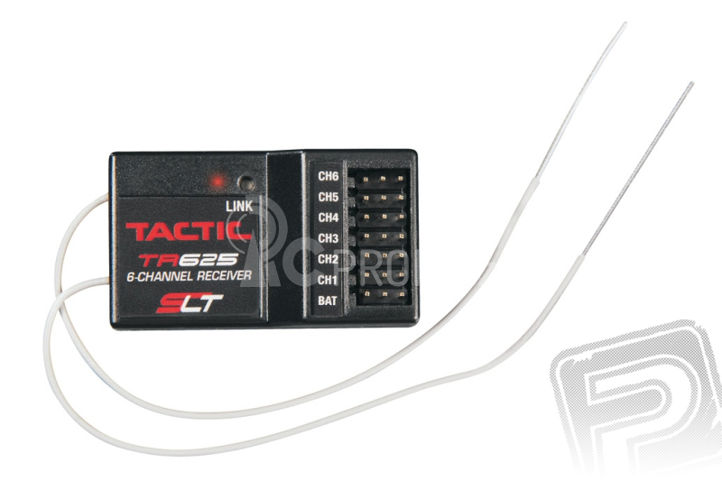 Tactic TR625 6-kan. přijímač SLT 2.4GHz, 2 antény