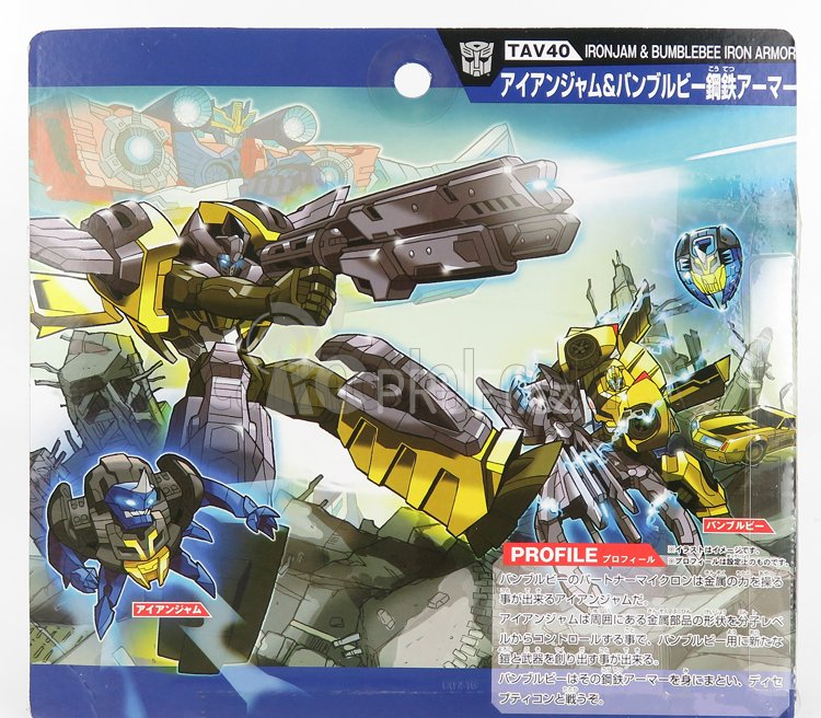 Takara-tomy Takara-tomy Transformers Iron Jam Bumblebee Cm. 12.0 1:64 Žlutá Černá