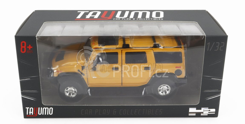Tayumo Hummer H2 2006 1:36 Žlutá Černá