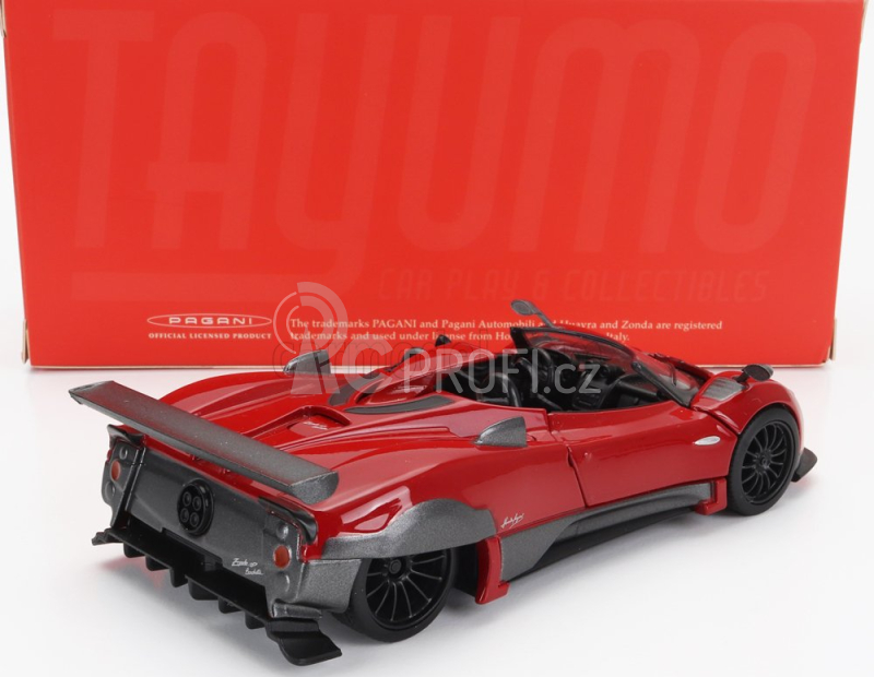 Tayumo Pagani Zonda Hp Barchetta 2018 1:36 Červená Černá