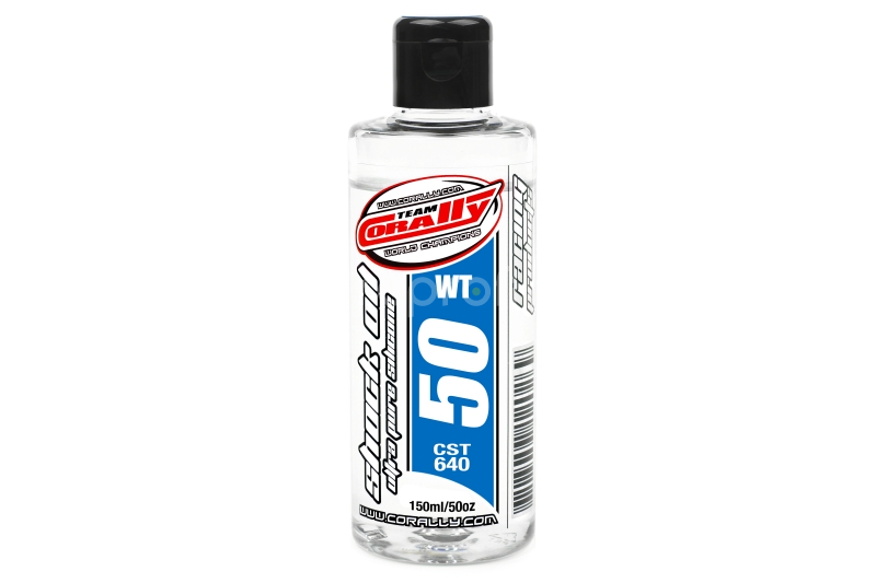 TEAM CORALLY - silikonový olej do tlumičů 50 WT (150ml)