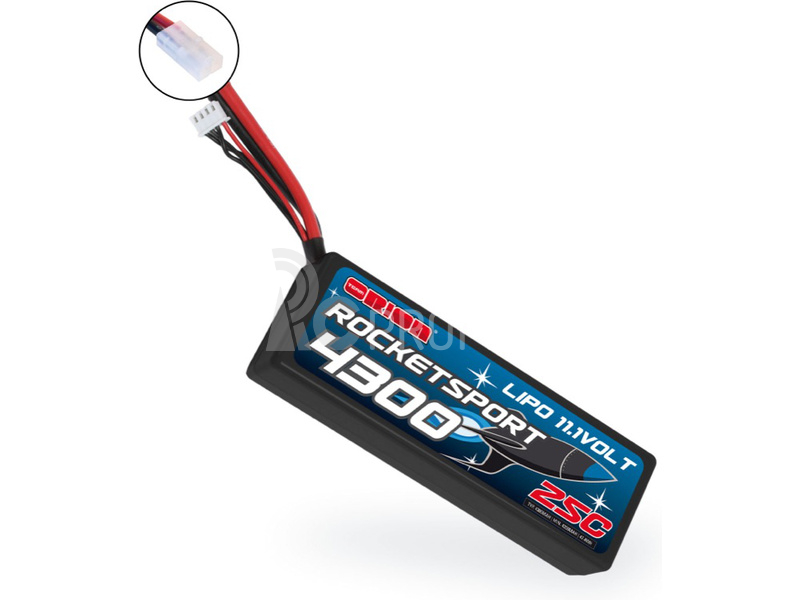 Team Orion LiPol Rocket Sport 4300mAh 11.1V Tamiya