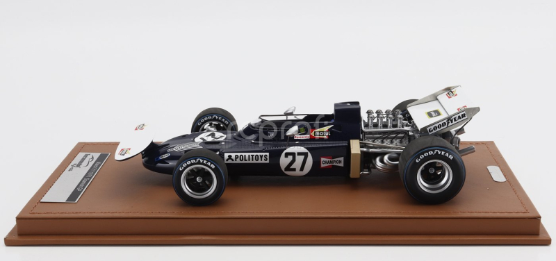 Tecnomodel March F1  711 N 27 Spanish Gp 1971 Henri Pescarolo 1:18 Blue