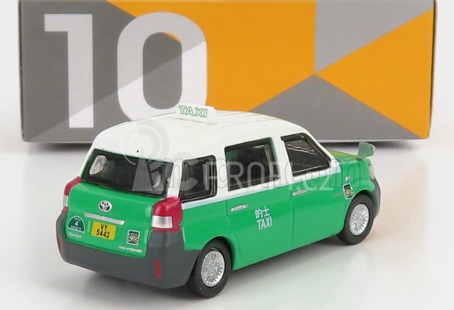 Tiny toys Toyota Hybrid Comfort Taxi 2020 1:64 Zelená Bílá