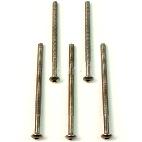 Titanový šroub inbus půlkulatá hlava M3x34mm (5)