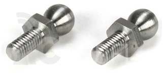 TLR kulový čep 4.8x6mm titan (2):