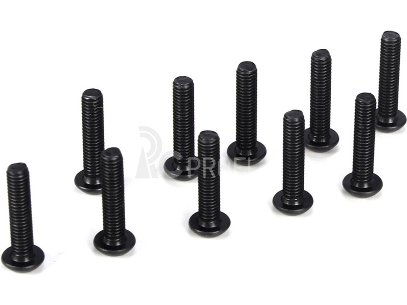 TLR šroub ocel imbus půlkulatá hlava M3x14mm (10)