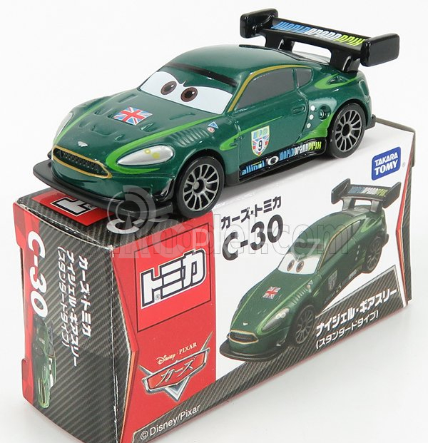 Tomica Walt disney Pixar Cars - Nigel Gearsley 1:64 Zelená