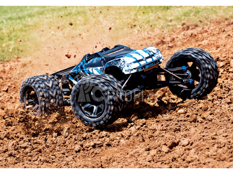 RC auto Traxxas E-Revo 1:8 VXL RTR, modrá