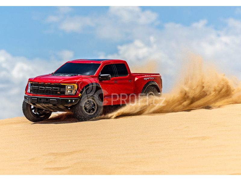 RC auto Traxxas Ford F-150 Raptor R 1:10 RTR, černá