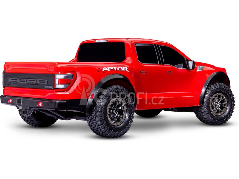 RC auto Traxxas Ford F-150 Raptor R 1:10 RTR, červená