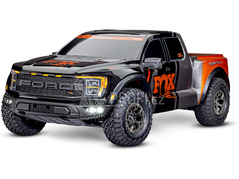 RC auto Traxxas Ford F-150 Raptor R 1:10 VXL 4WD TQi RTR Fox