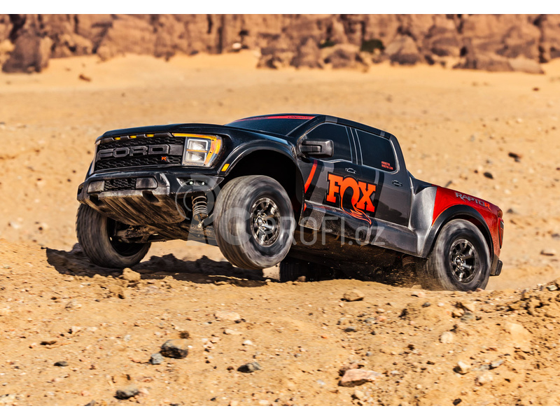 RC auto Traxxas Ford F-150 Raptor R 1:10 VXL 4WD TQi RTR Fox