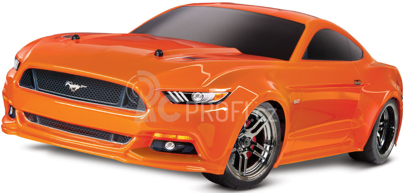 RC auto Traxxas Ford Mustang 1:10 RTR, oranžová