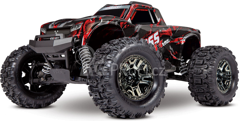 RC auto Traxxas Hoss 1:10 VXL 4WD TQi RTR, červená