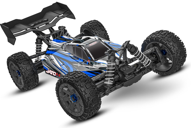 RC auto Traxxas Jato 1:8 4WD BL-2S RTR, modrá