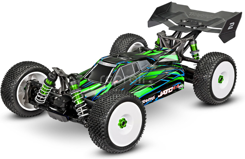 RC auto Traxxas Jato 1:8 4WD VXL-4S RTR, zelená