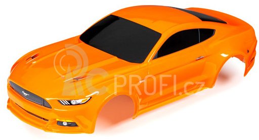 Traxxas karosérie Ford Mustang oranžová