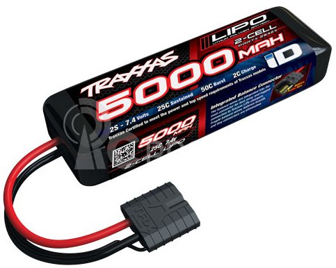 Traxxas LiPo baterie 7.4V 5000mAh 25C iD