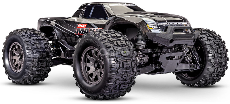 RC auto Traxxas Mini Maxx 1:12 BL-2s RTR, černá