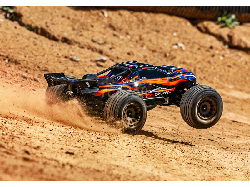 RC auto Traxxas Mini XRT 1:12 VXL-3s 4WD RTR, oranžová