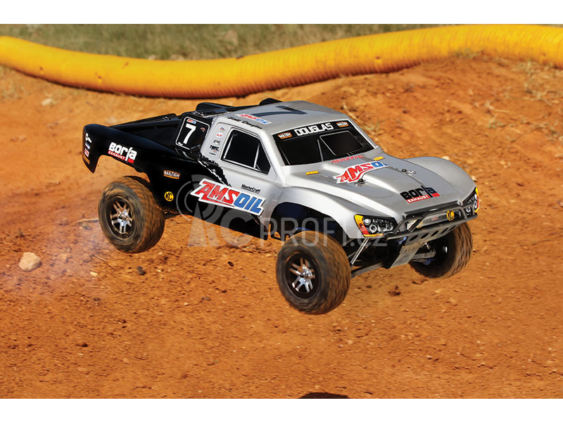 RC auto Traxxas Nitro Slayer 1:8 TQi RTR, modrá