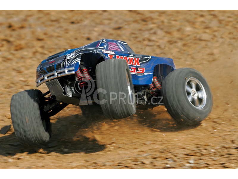 RC auto Traxxas Nitro T-Maxx 3.3 1:8 TQi Bluetooth RTR, červená