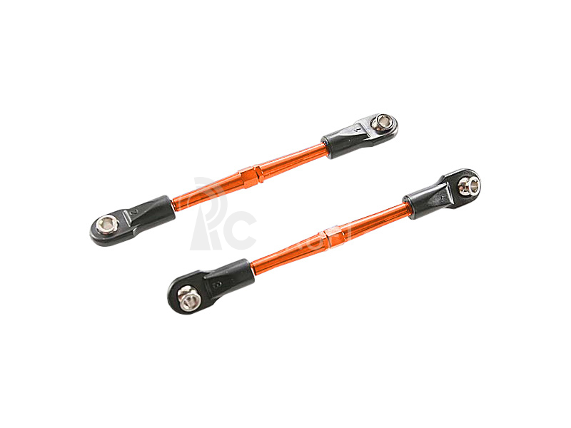 Traxxas ojnička stavitelná 78mm hliníková oranžová (2)
