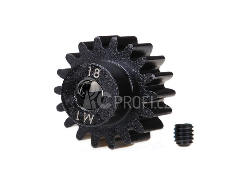 Traxxas pastorek 18T 1.0M 5mm HD
