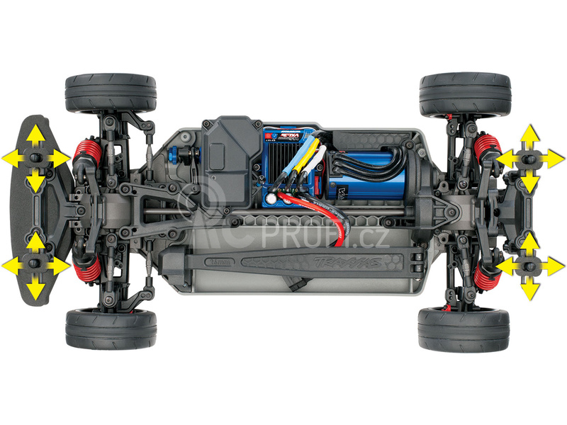 Traxxas podvozek 4-Tec 2.0 1:10 VXL TQi RTR