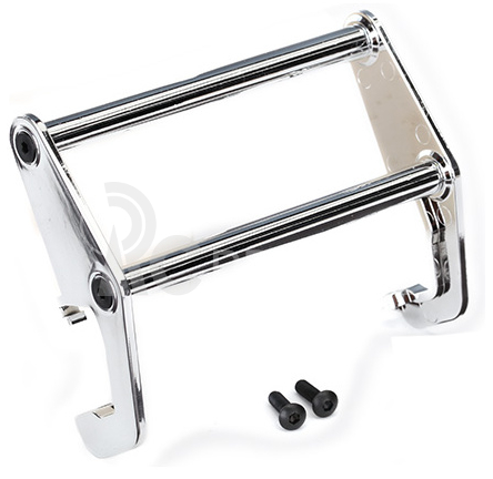 Traxxas Push bar, bumper (chrome) (fits #8069 bumper)