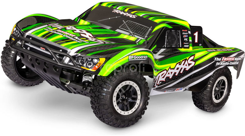 RC auto Traxxas Slash 1:10 HS RTR, zelená