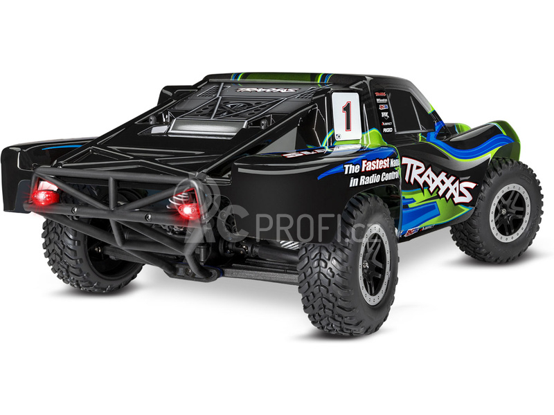 RC auto Traxxas Slash 4WD 1:10 RTR s LED osvětlením, oranžová