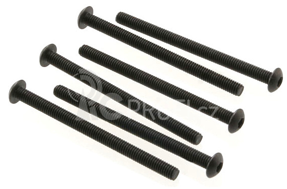 Traxxas šroub imbus M3x40mm půlkulatá hlava (6)