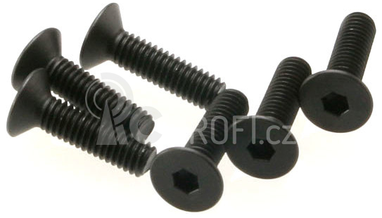 Traxxas šroub imbus M4x15mm zápustná hlava (6)