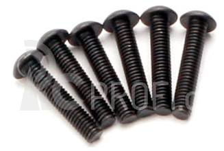 Traxxas šroub imbus M4x20mm půlkulatá hlava (6)