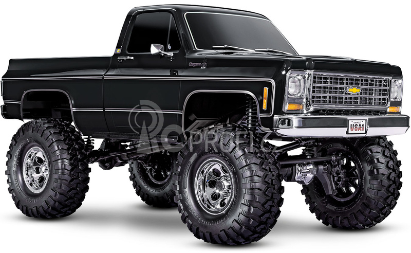 RC auto Traxxas TRX-4 Chevrolet K10 1979 TQi 1:10 RTR, černá