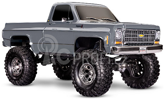 RC auto Traxxas TRX-4 Chevrolet K10 1979 TQi 1:10 RTR, stříbrná