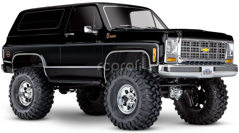 RC auto Traxxas TRX-4 Chevrolet K5 Blazer 1979 1:10 RTR, černá