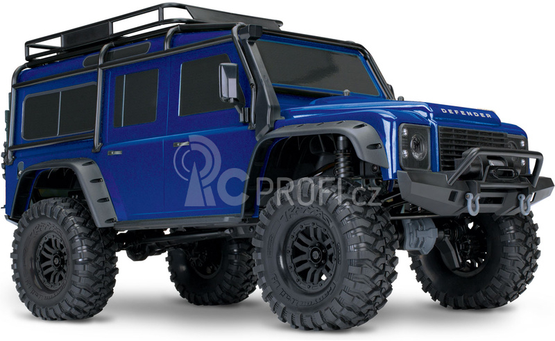 RC auto Traxxas TRX-4 Land Rover Defender 1:10 TQi RTR, modrá