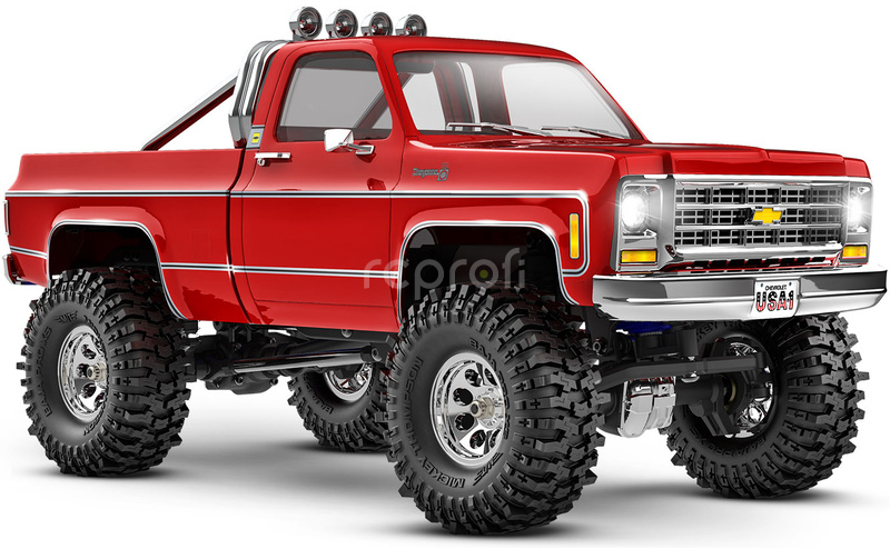 RC auto Traxxas TRX-4M Chevrolet K10 1979 1:18 RTR, červená