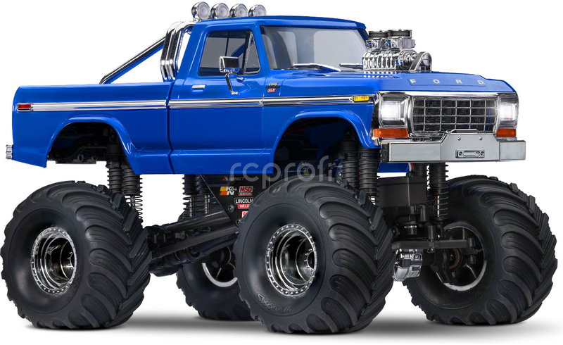 RC auto Traxxas TRX-4MT Ford F-150 1979 1:18 RTR, modrá